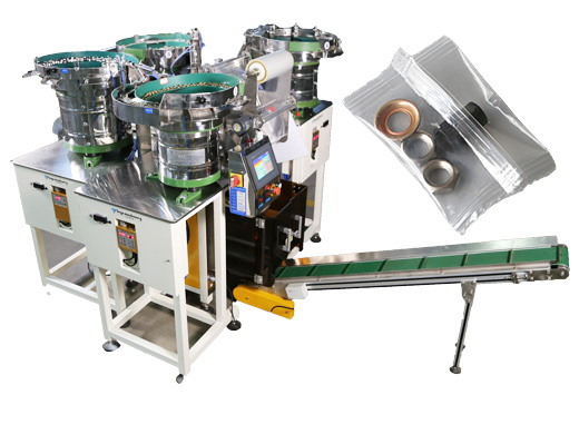 4 Bowl Screw Counting Packing Machine