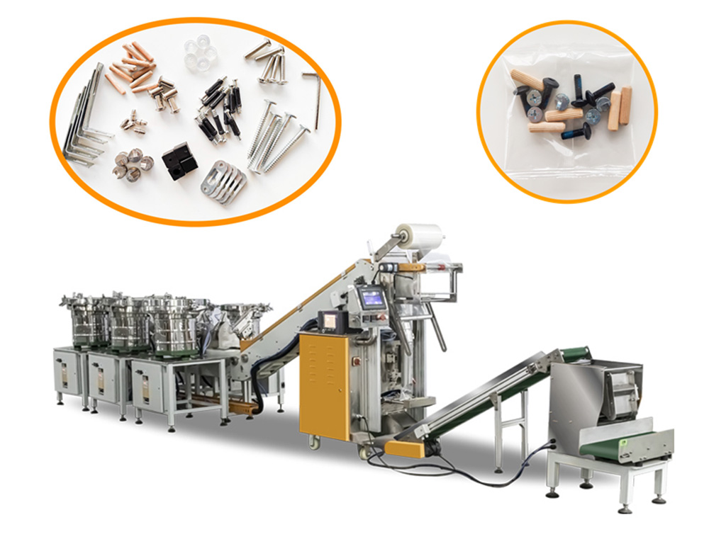 Hardware Accessories Counting And Packaging Machine