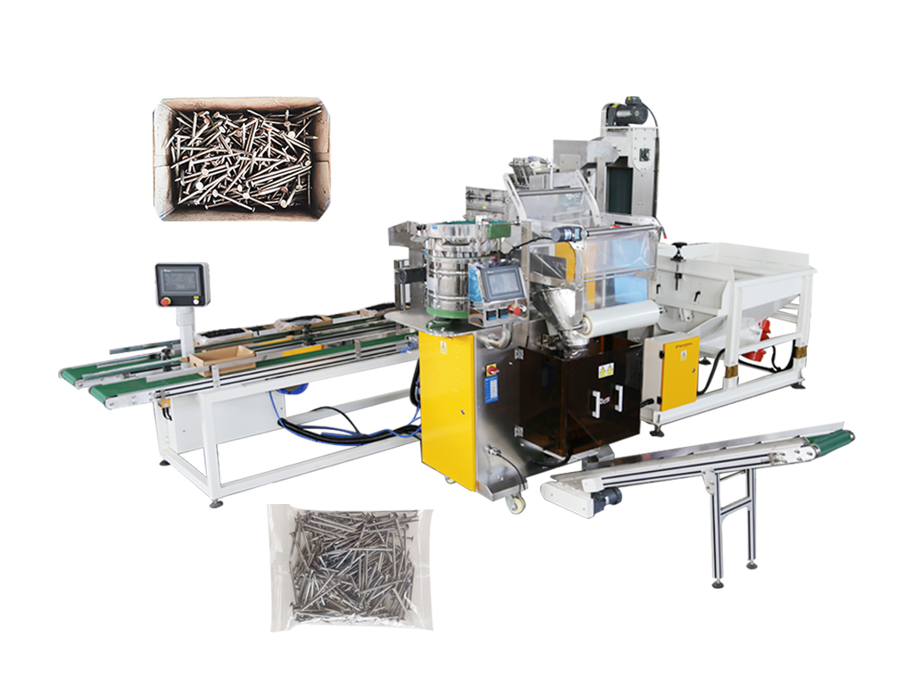 Nail Bagging And Boxing Packing Machine