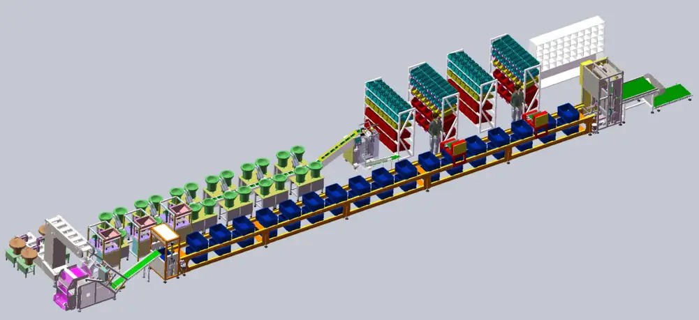 Automated Fastener Packaging Line