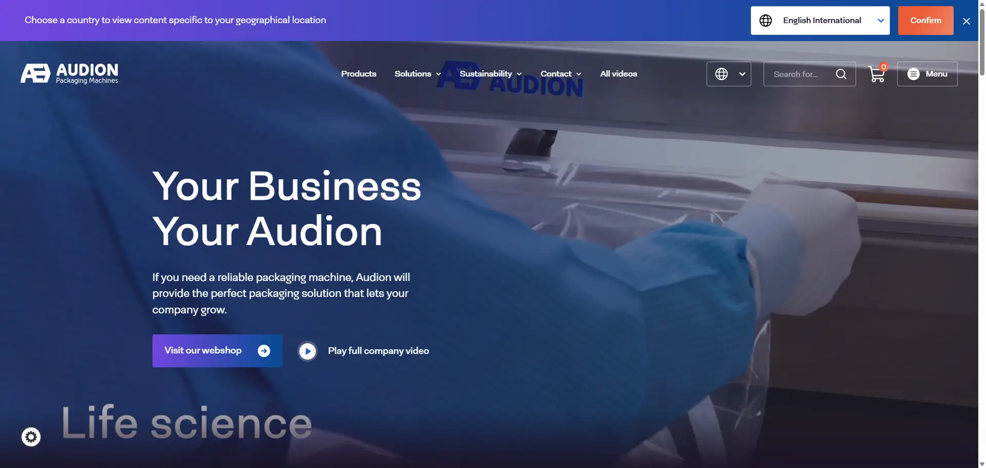 Audion — Speedpack Automatic Baggers