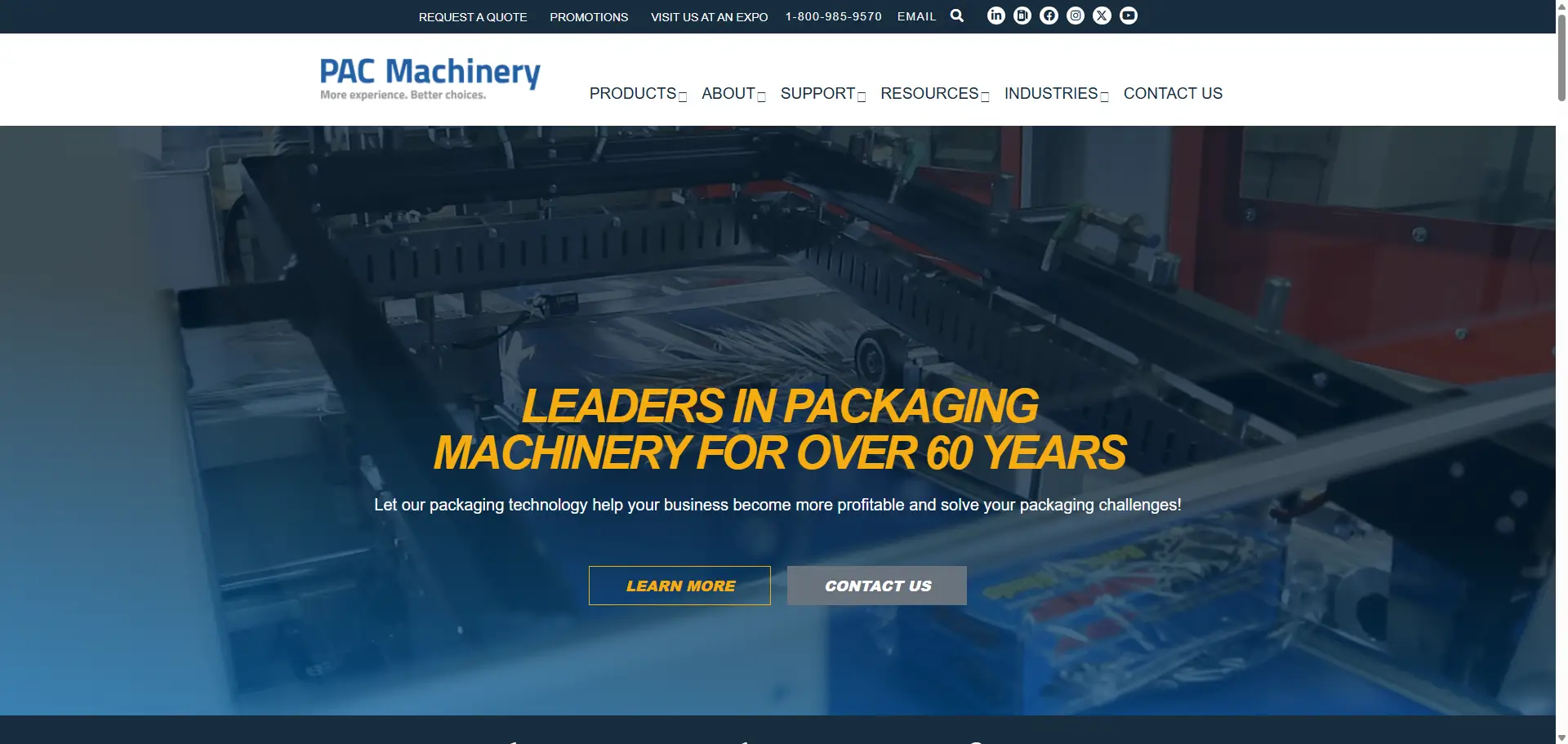 PAC Machinery — Rollbag® Auto Baggers